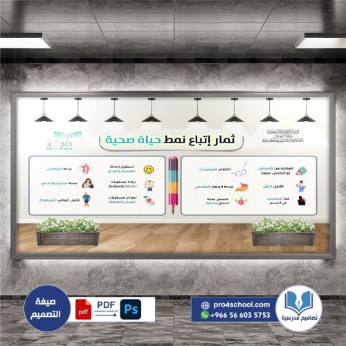 ثمار إتباع نمط حياة صحية النموذجية الاولى