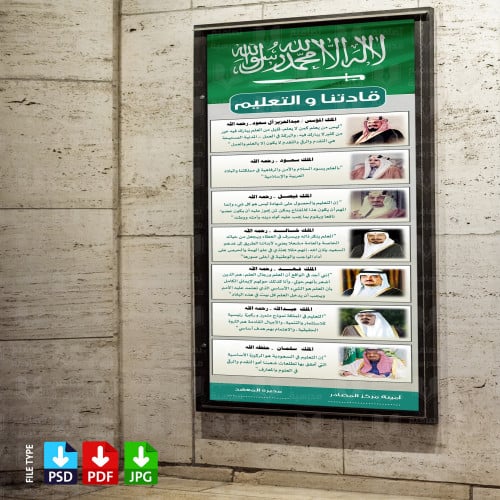 تصميم قاداتنا والتعليم كلمات الملوك في التعليم