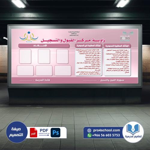 زاوية مركز القبول والتسجيل