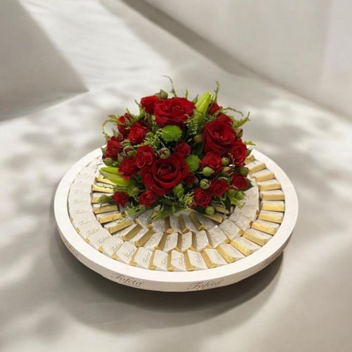 صينية شكولاتة بالويفر