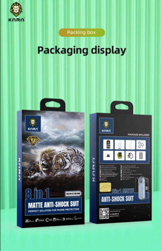 بكج الحماية المتكامل للأيفون من كارا 8*1