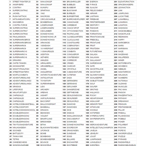 جهاز P5 المحمول يحتوي على 520 لعبه