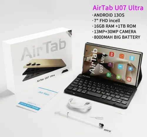 تابلت اير تاب AirTab U07 الترا شاشه 7 بوصة يدعم شر...