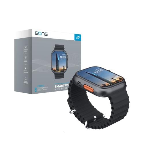 اي ون EONE ساعة ذكية - اسود