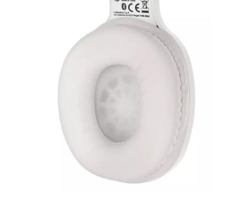 ميوزك ساوند ، سماعة راس ، خاصية الأتصال، ابيض