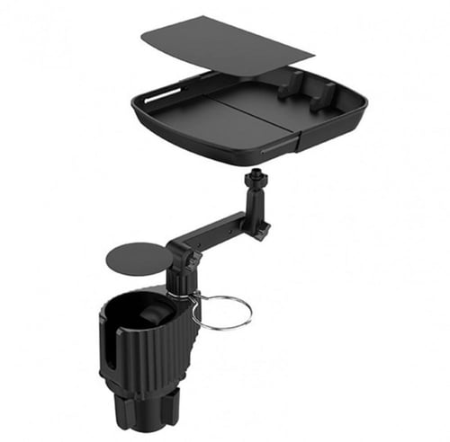 حامل أكواب للسيارة Car Cup Holder With Food Tray م...