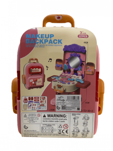 حقيبه محموله للظهر تتحول الى طاوله |مكياج