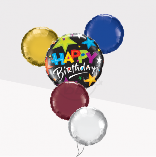 باقة بالون عيد ميلاد