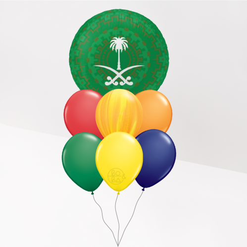 باقة بالون اليوم الوطني