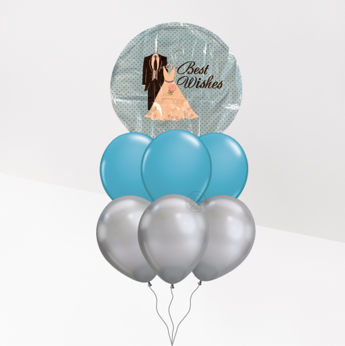 باقة بالون توديع العزوبية