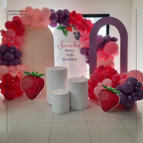 ديكور عيد ميلاد فراولة