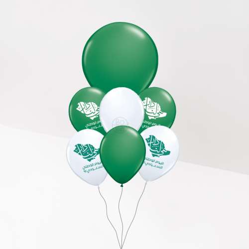 باقة بالون اليوم الوطني