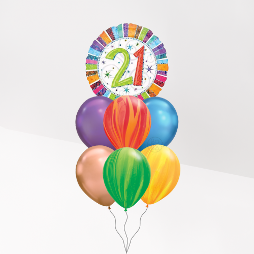 باقة بالون رقم 21