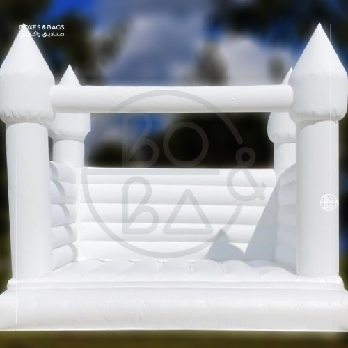 نطاطية لون أبيض