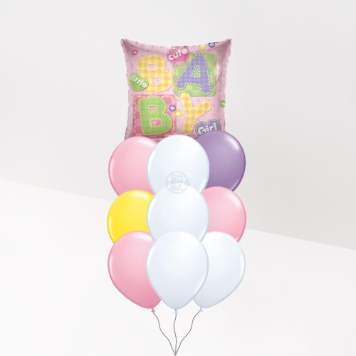 باقة بالون مواليد بيبي