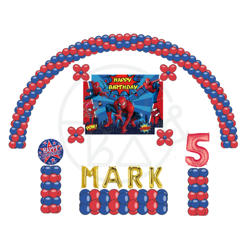 ديكور بالون سبايدمان