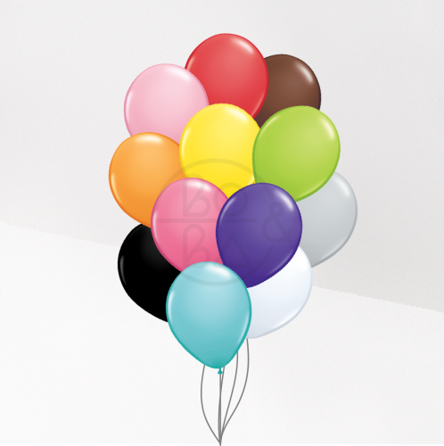 باقة 12 بالونه