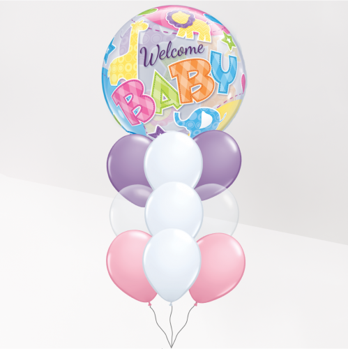 باقة بالون مواليد ترحيب