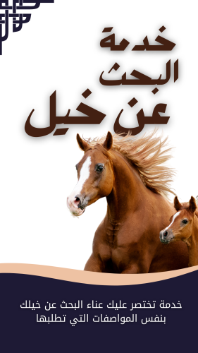 خدمة البحث عن خيل