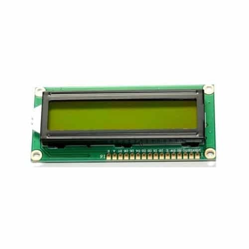 شاشة LCD 16×02 اخضر