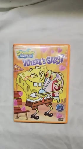 dvd SpongeBob where's Garry ناطق بالعربي !