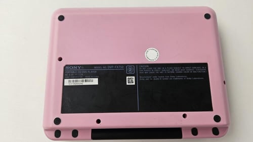 Sony DVD Player – موديل DVP-FX750 (اللون الوردي) د...