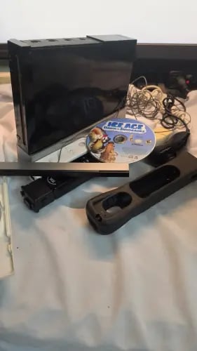 نينتندو وي Wii – نسخة تدعم GameCube | أسود