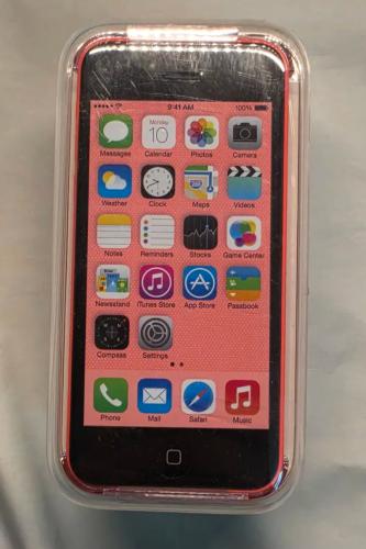 iPhone 5c احمر جديد سيلد من موبايلي