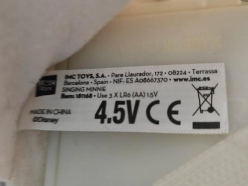 دمية ميني ماوس اصلية