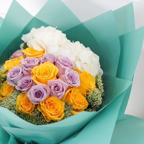 باقة ورد غيم