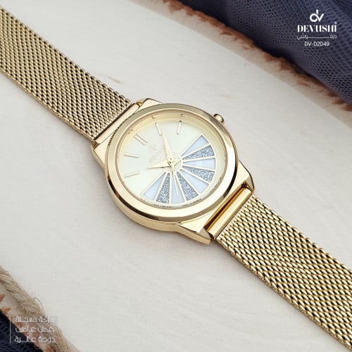 ساعة نسائية حصيرة وميناء انيق