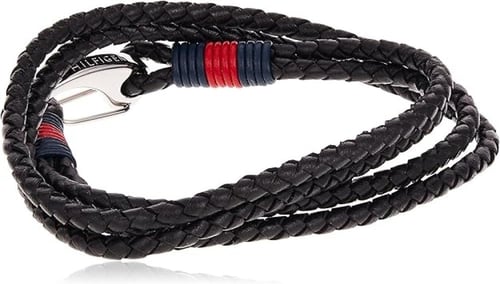 اسورة تومي هيلفيغر قفل مغناطيسي - أسود