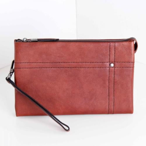 شنطة يد رجالية كميت