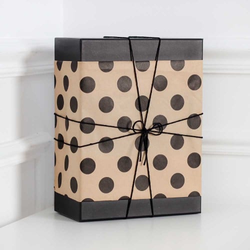 صندوق هدية مع تغليف كرافت