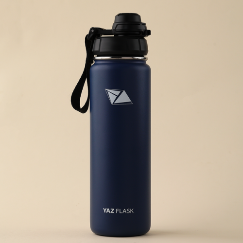 زجاجة مياه حرارية فلاسك أزرق