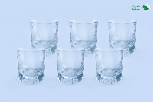 طقم كاسات قصيرة اركروك فرنسى 30سم6حبة