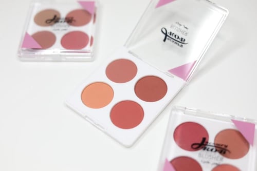 دروب بيوتي بلشر احمر خدود 4 لون