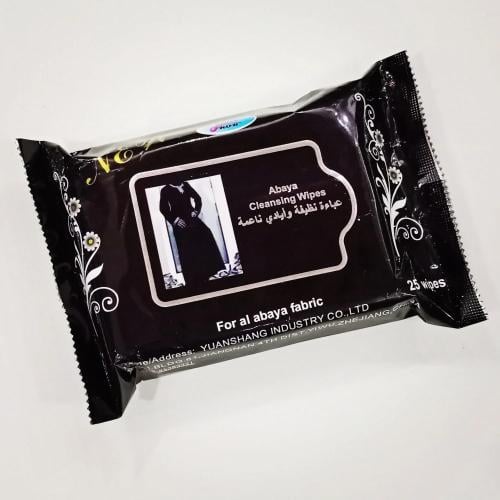 منديل مبللة لتنظيف العباية 25 منديل