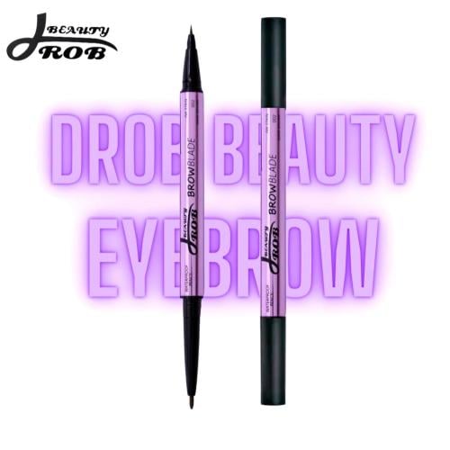 دروب بيوتي قلم حواجب جهتين بني غامق