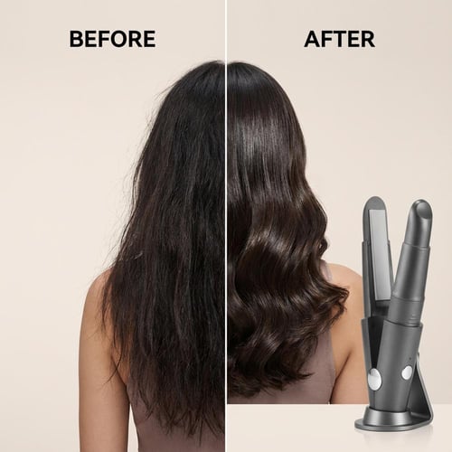 كواية تصفيف الشعر المحمولة 2 في 1 للسفر