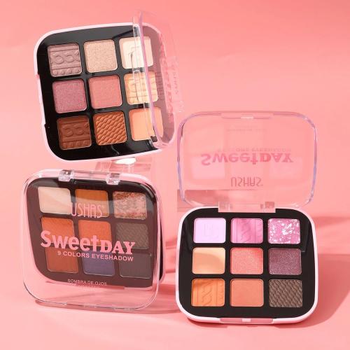 Oshas - 9-color eyeshadow palette Sweet Day