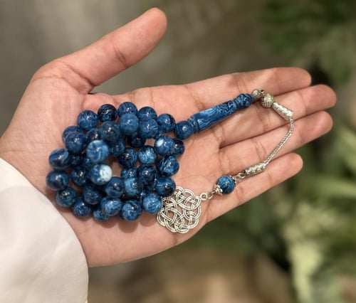 بكلايت تركواز مخلوط/نحت