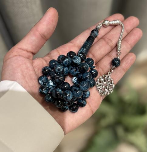 تركواز داكن فضة