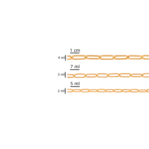 سلسلة مطلية بالذهب بإطلالة جذابة