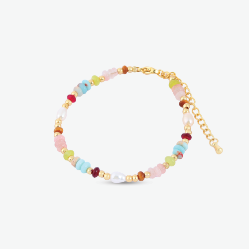 اسورة مطلية بالذهب بتصميم انيق