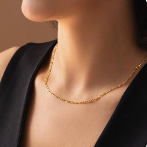 سلسال مطلي ذهب -055