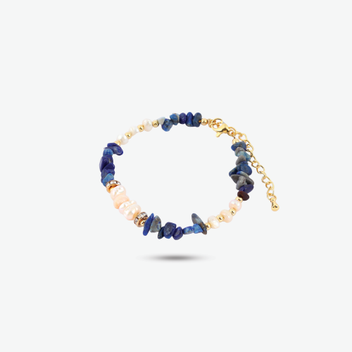 اسورة مطلية بالذهب مصنوعة يدوياً مزينة بالاحجار ال...