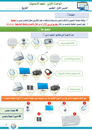 الجزء الأول من المهارات الرقمية - رابع ابتدائي بنا...