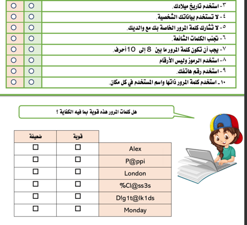 الجزء الثاني من المهارات الرقمية - خامس ابتدائي بن...