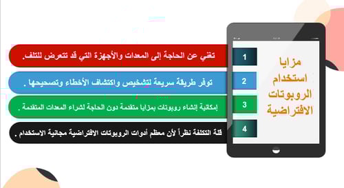 ( الروبوتات الافتراضية ) أول متوسط الدرس الأول من...